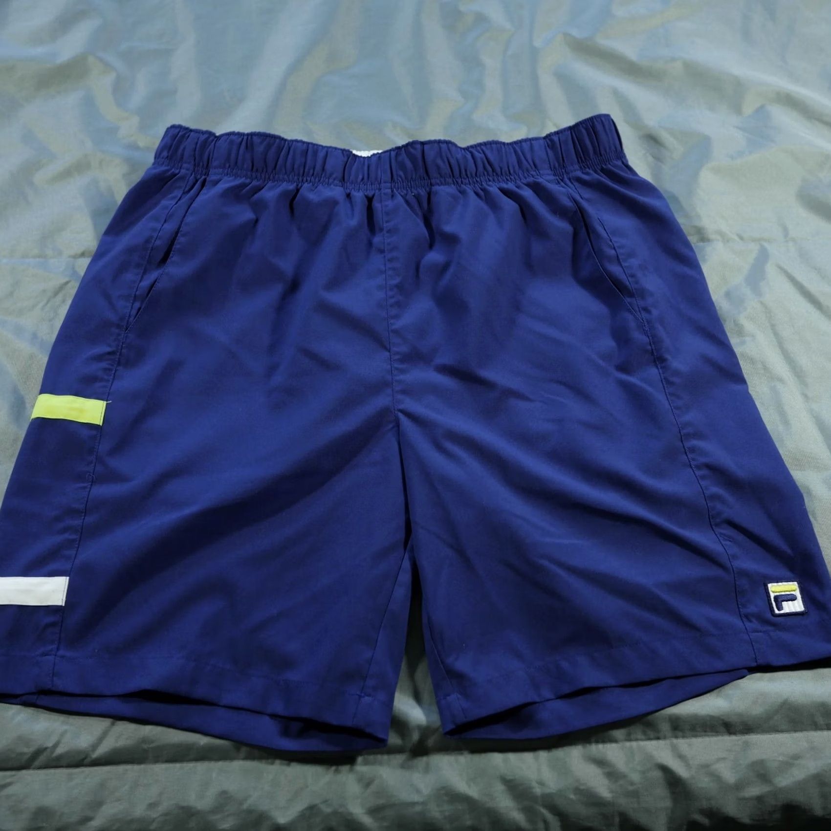Fila FILA Polo Shirt Mens Medium Blue White Set Shorts Tennis Outdoors Performance Size US M / EU 48-50 / 2 - 4 Thumbnail