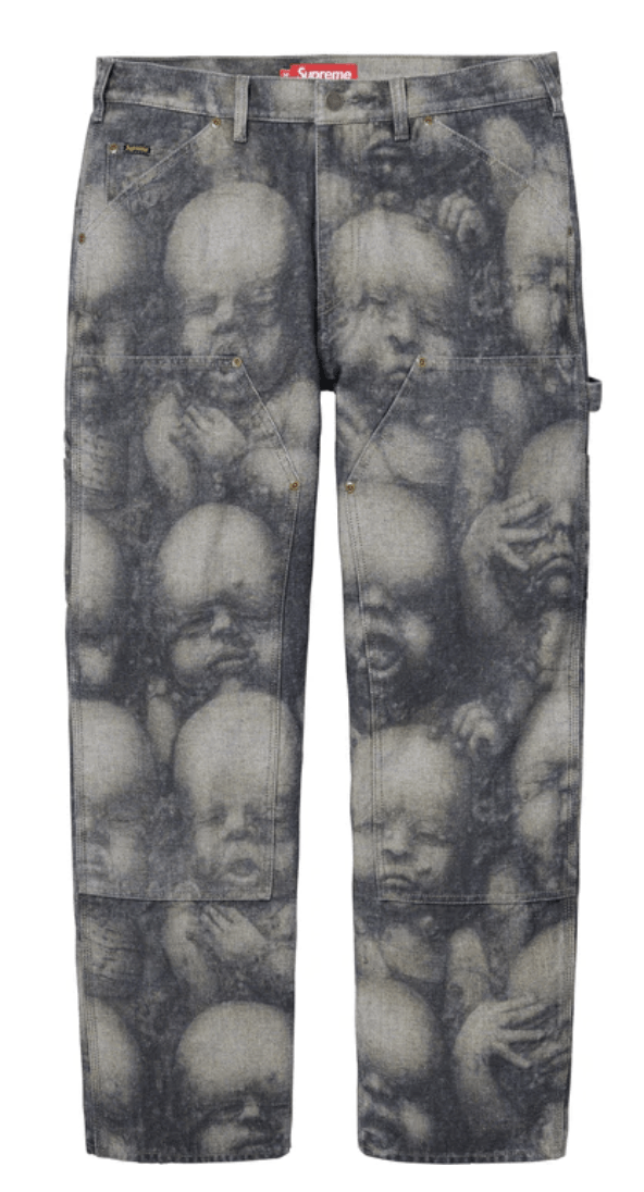 Dickies × Supreme Supreme Dickies Double Knee Baggy Jeans in Black