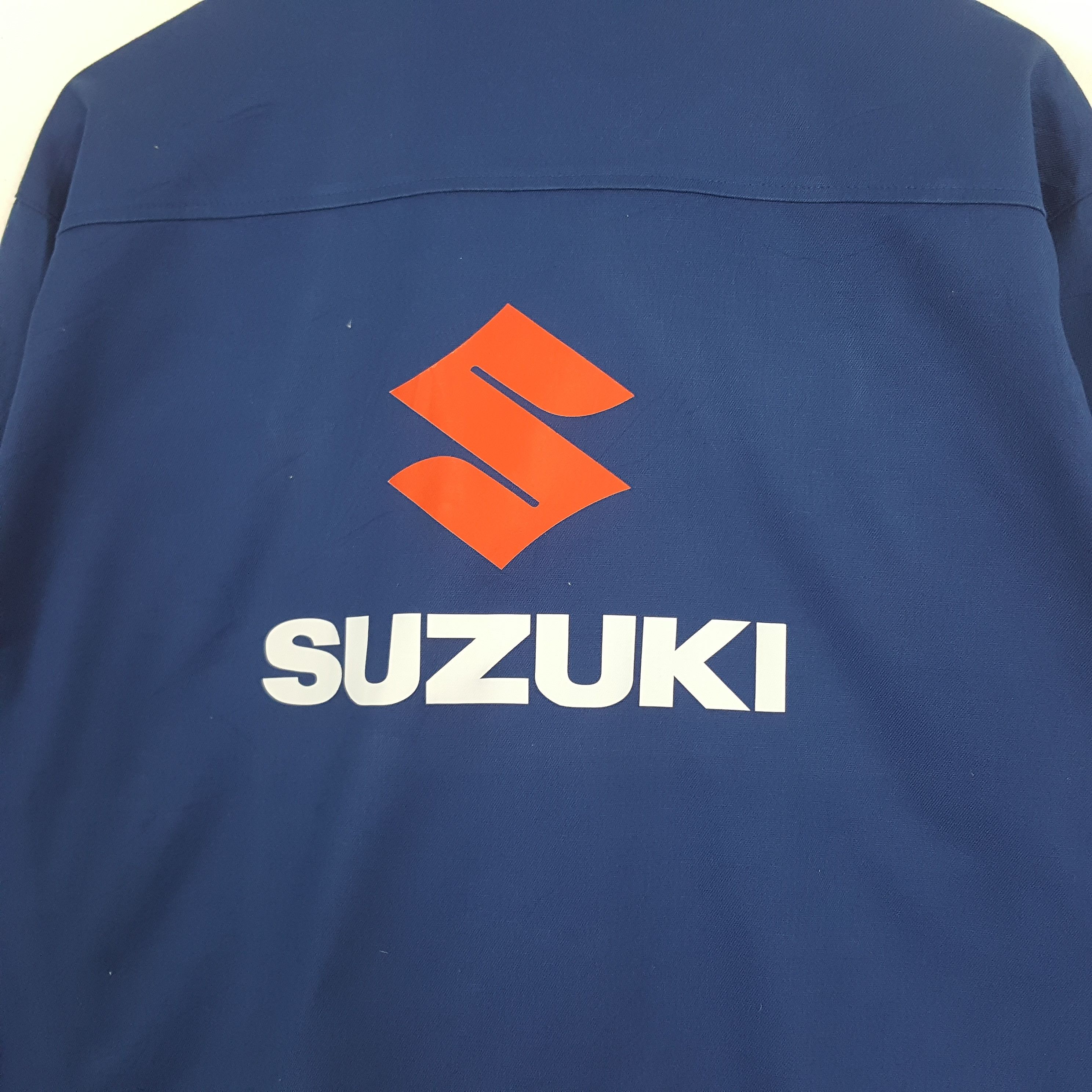 Japanese Brand Vintage Suzuki Japanese Motorsports Staff Jacket Size US L / EU 52-54 / 3 - 2 Thumbnail