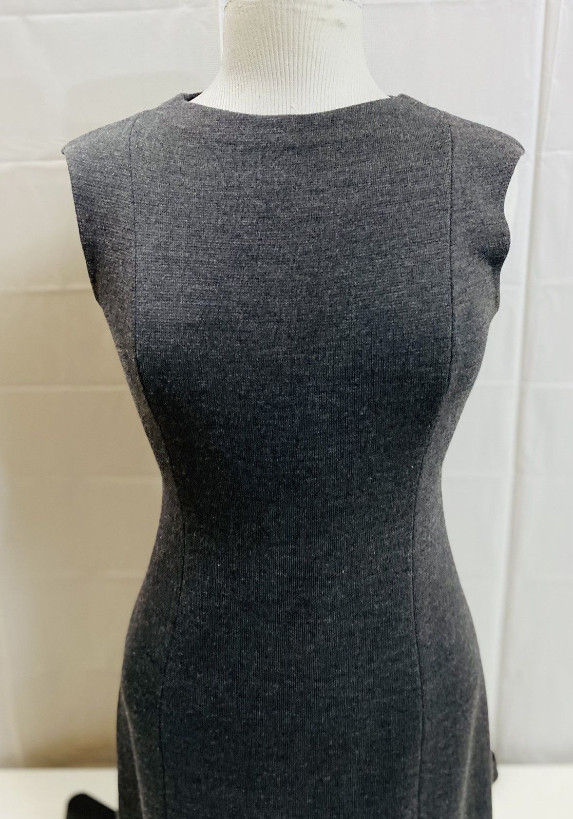 St. John St. John 🇺🇸 Char Gray/Black Wool Blend Knit Mini Dress 4 VGC Size S / US 4 / IT 40 - 16 Thumbnail