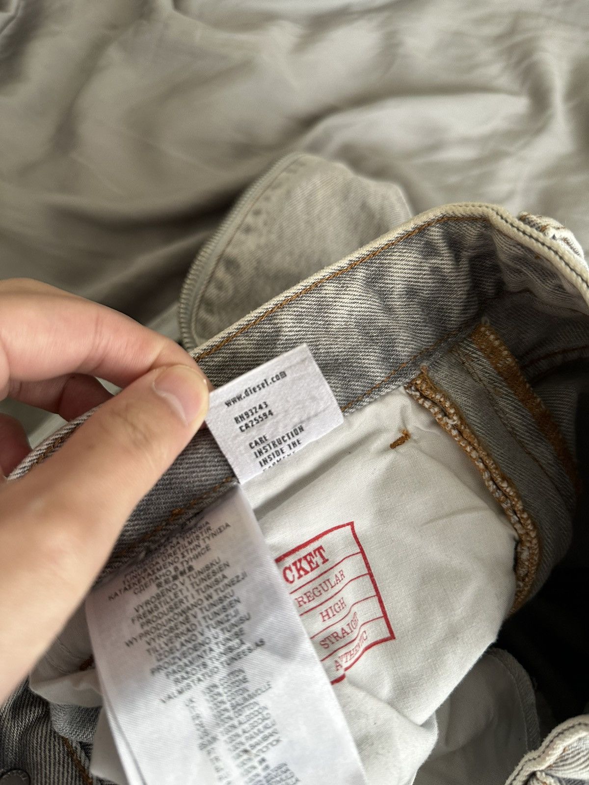 Diesel Diesel Side Double Zipper Jeans Size US 34 / EU 50 - 10 Thumbnail