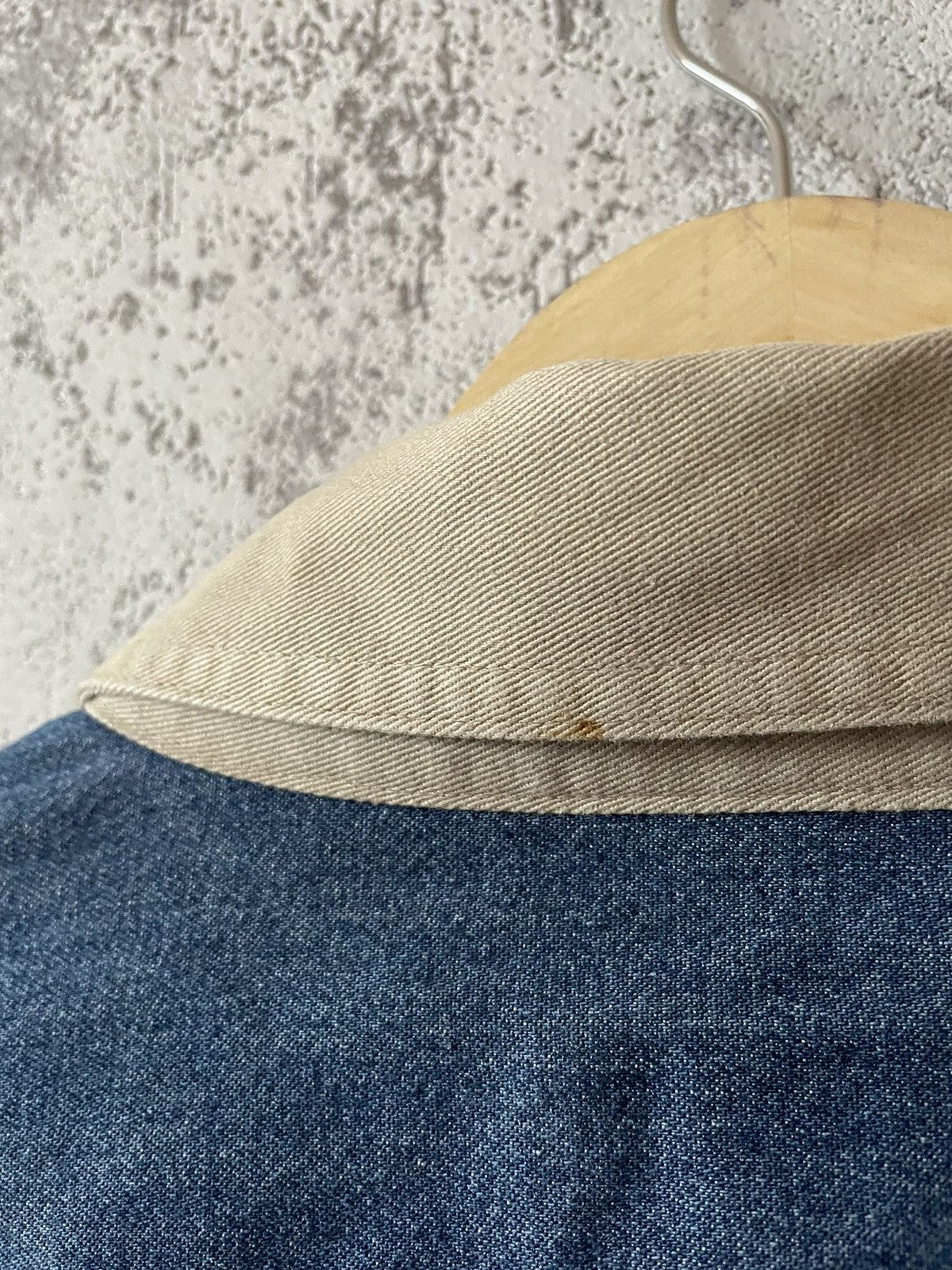 Vintage Vintage Woolrich Denim Jeans Button Up Shirt Size US L / EU 52-54 / 3 - 10 Thumbnail
