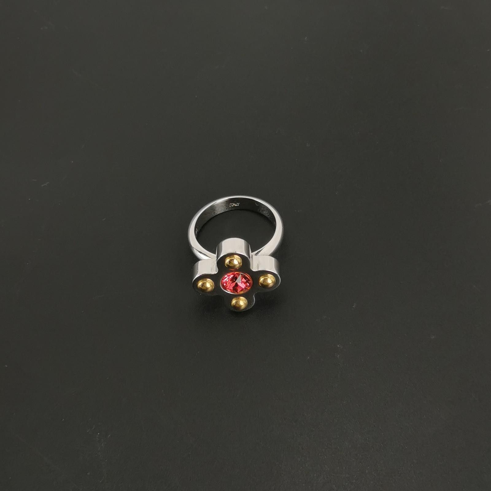 Louis Vuitton Louis Vuitton (LV) Crystal Flower Ring Size 17 -z2505 Size ONE SIZE - 5 Thumbnail