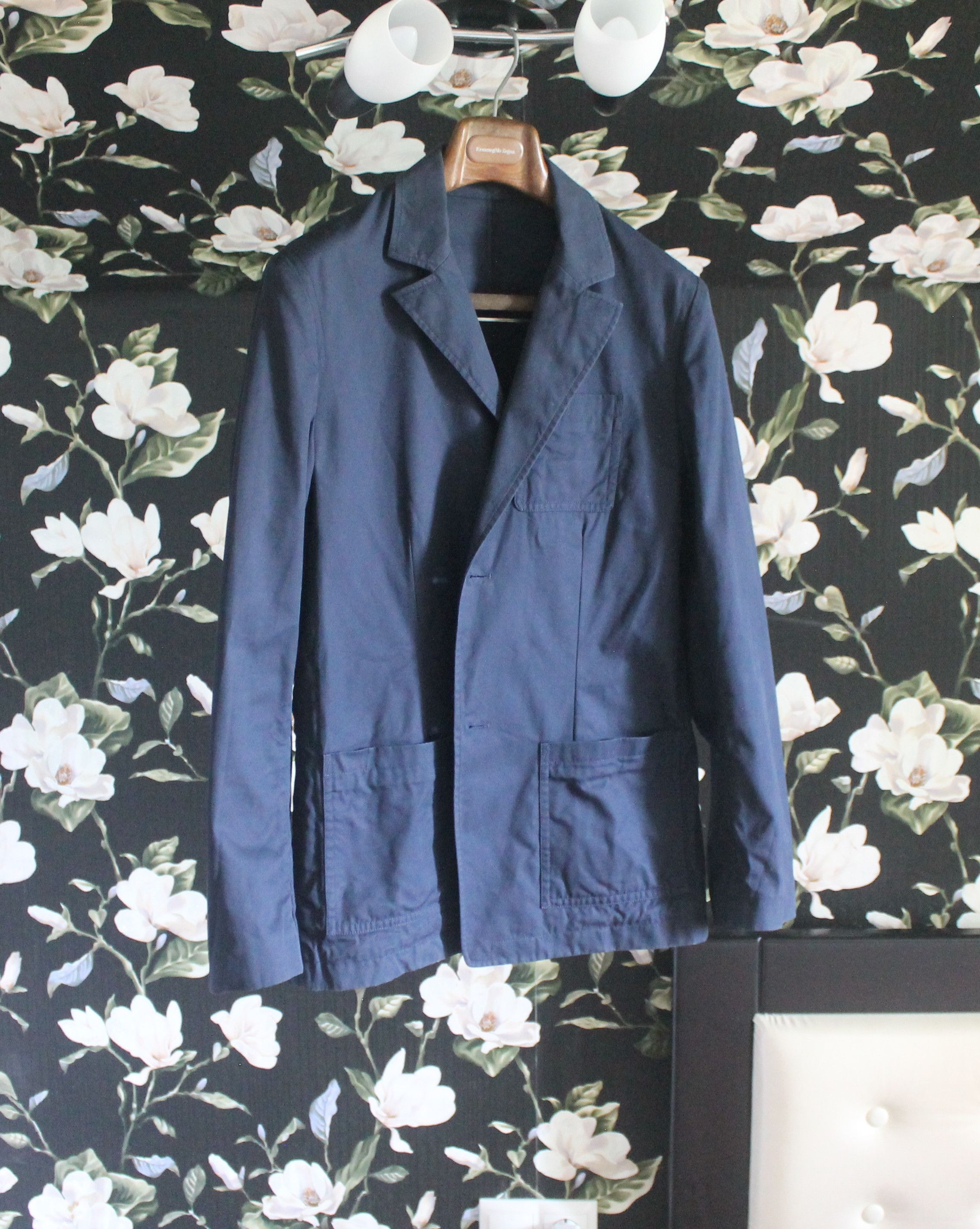 A.P.C. Coton Navy Blazer