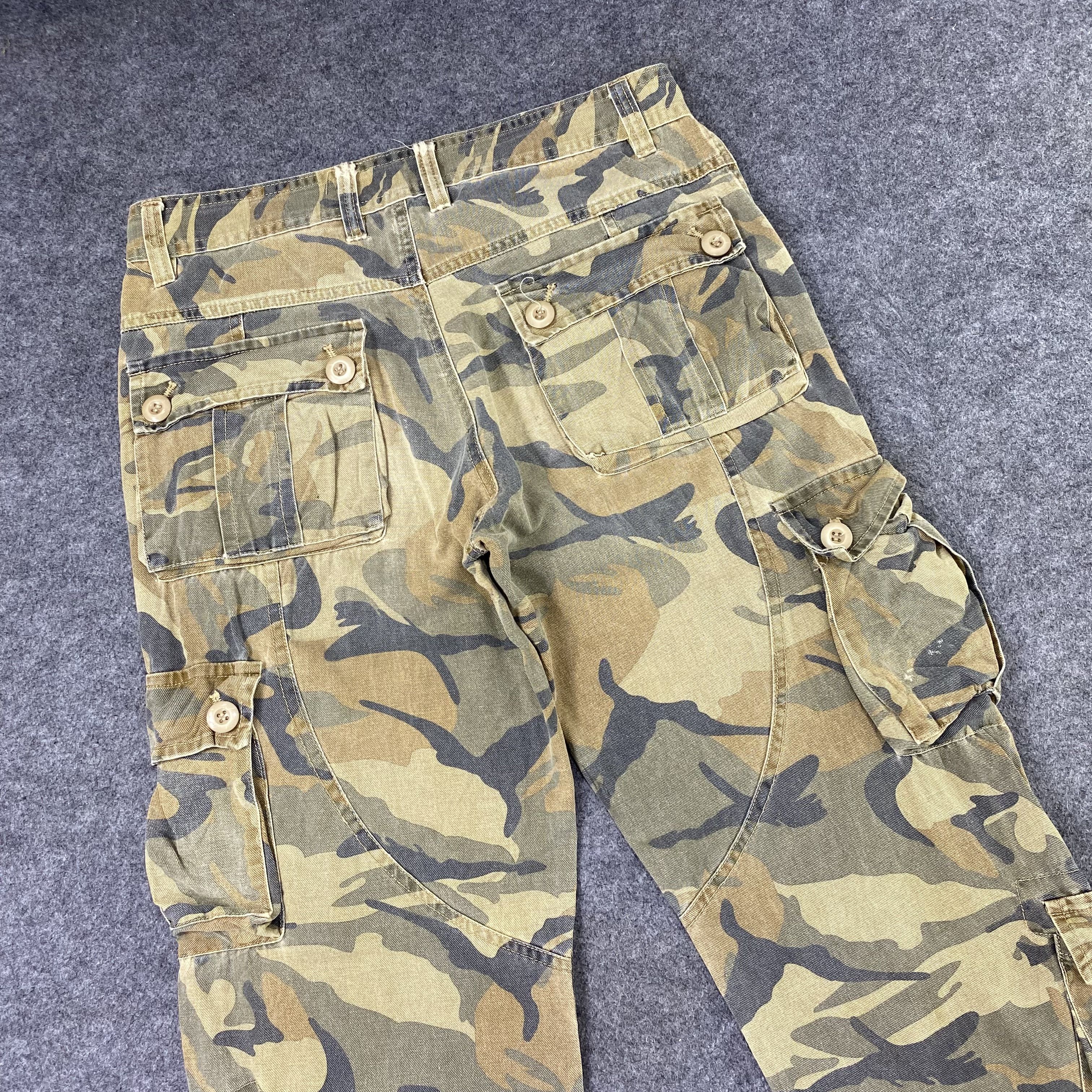 Other Japanese Military Camo Cargo Pants -C038 Size US 32 / EU 48 - 4 Thumbnail