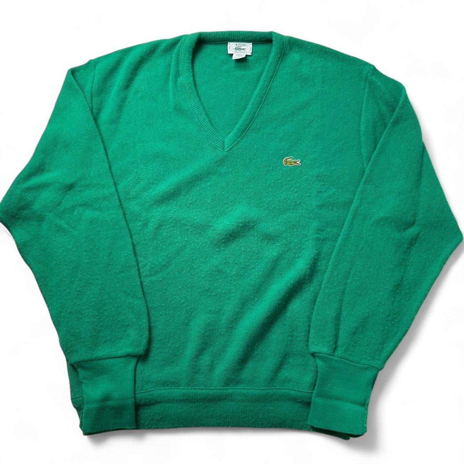 Lacoste Vintage izod lacoste 100 orlon Size US L / EU 52-54 / 3 - 1 Thumbnail