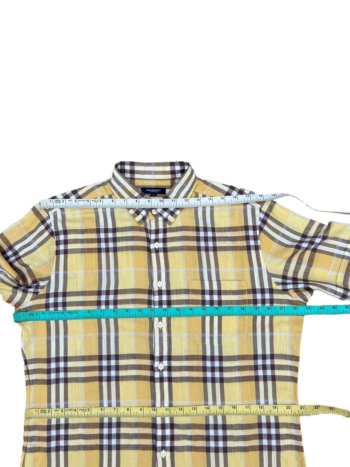 Burberry Prorsum BURBERRY LONDON Tartan Plaid Nova Check Shirt Size US M / EU 48-50 / 2 - 2 Thumbnail