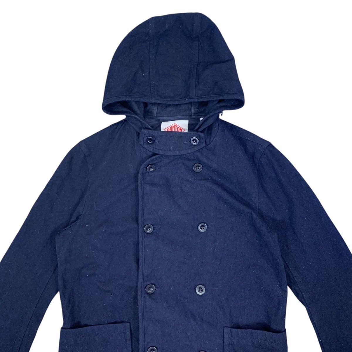 Danton × Vintage VINTAGE DANTON VETEMENTS DE TRAVAIL WOOL HOOD JACKET Size US S / EU 44-46 / 1 - 3 Thumbnail