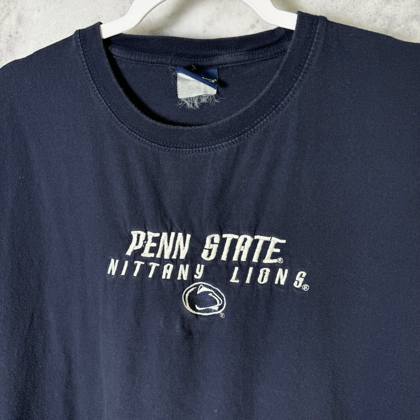 Vintage Vintage Penn State Nittany Lions T Shirt Adult XL Blue Embro Size US XL / EU 56 / 4 - 1 Thumbnail