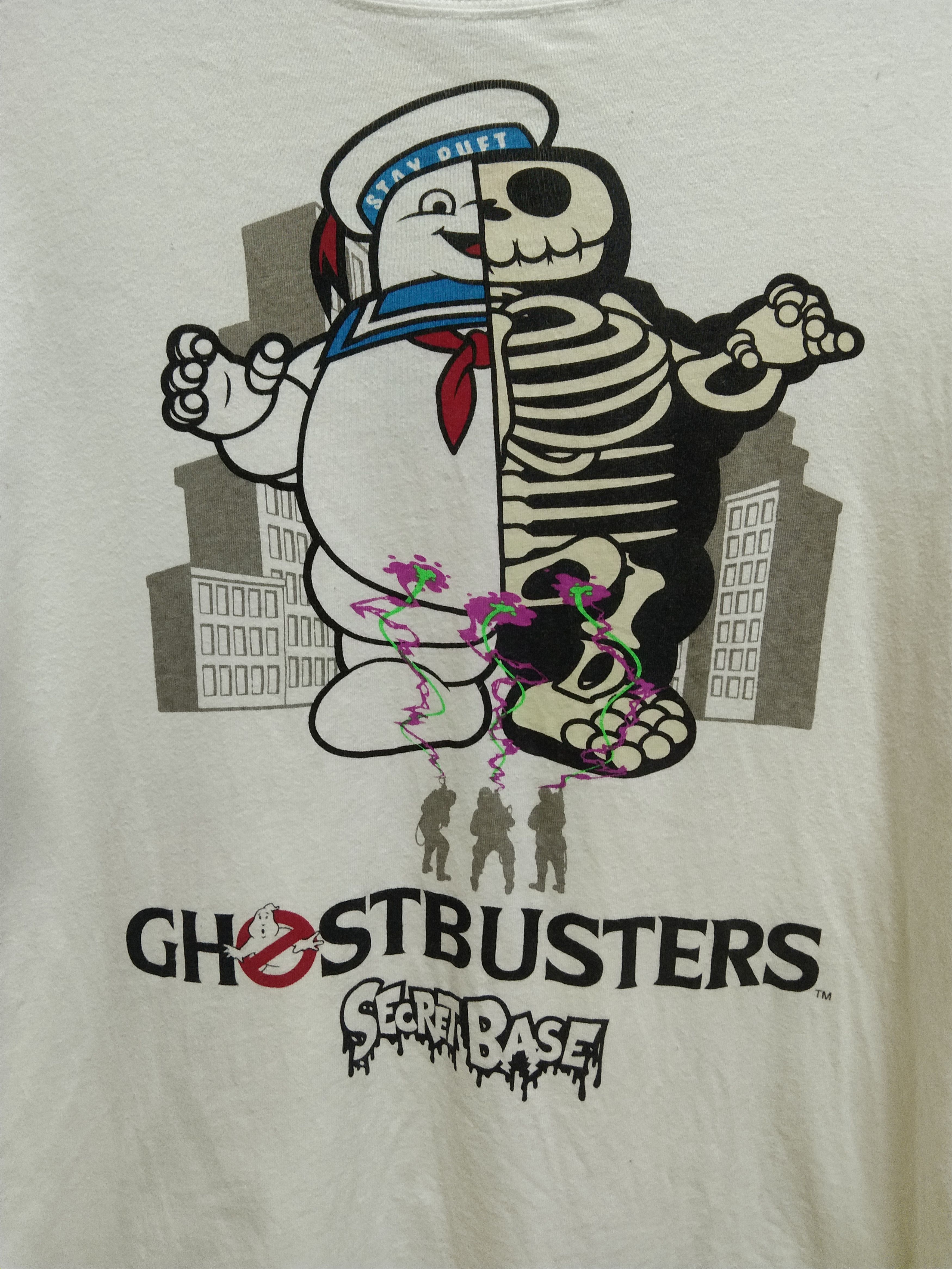Vintage Ghostbusters Secret Base Long Sleeve Shirt Size US M / EU 48-50 / 2 - 3 Thumbnail