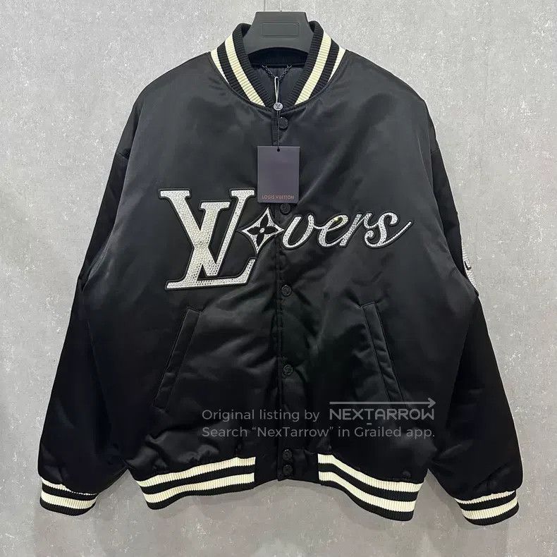 Louis Vuitton Louis Vuitton Fi Dong Flash Diamond Letter Baseball Suit F Size US L / EU 52-54 / 3 - 1 Thumbnail