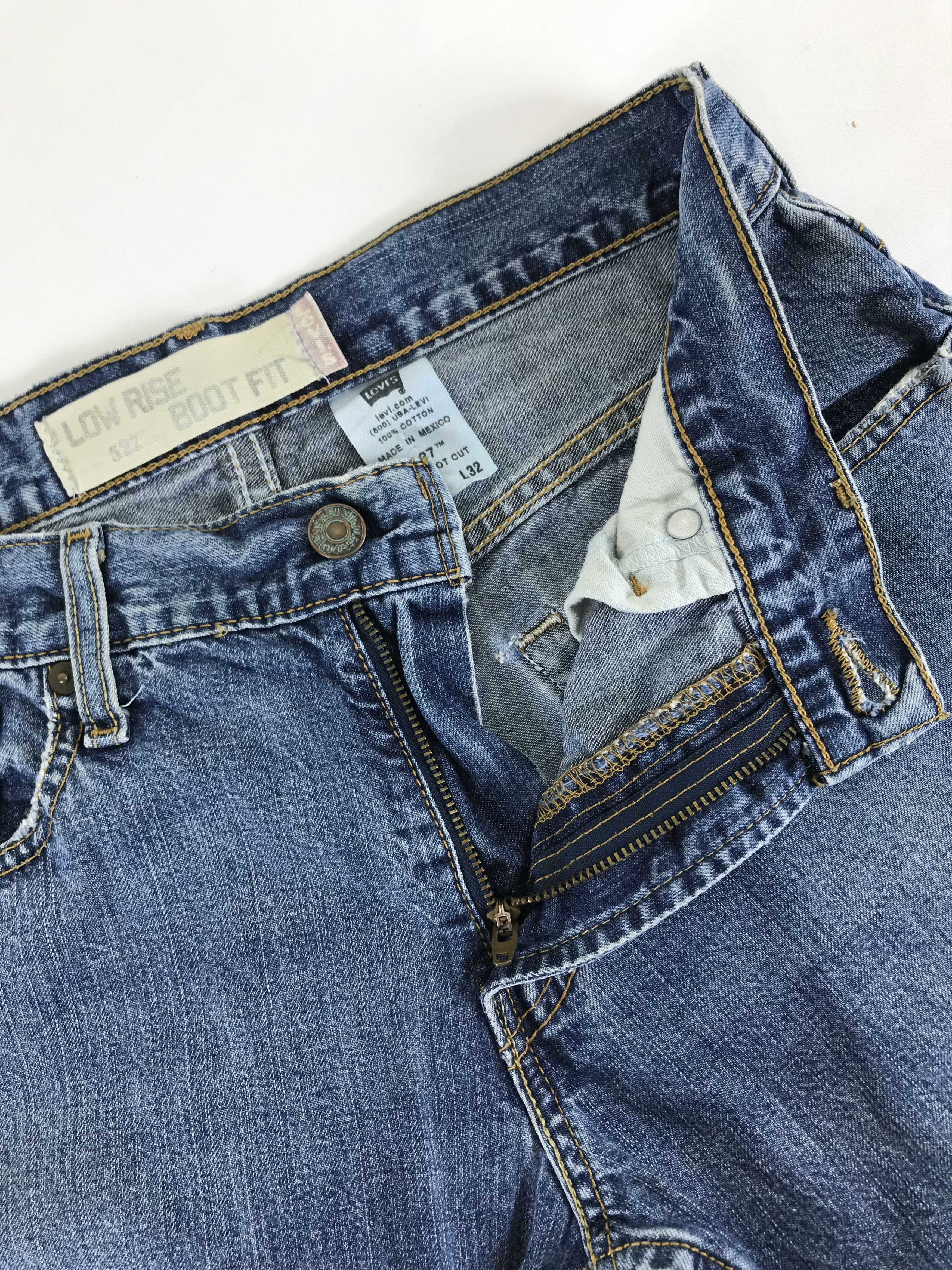 Levi's Vintage Levi's 527 Flare Jeans Distressed Denim Size US 29 - 9 Thumbnail