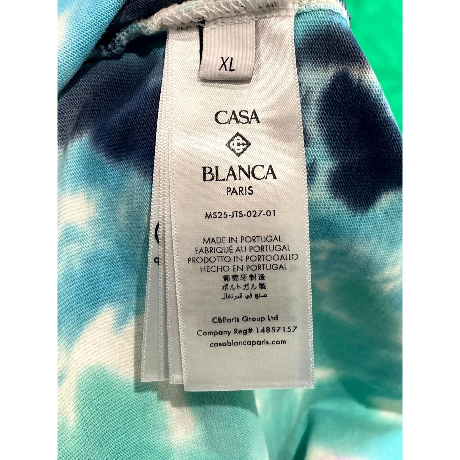 Casablanca Casablanca Surf Trip Tie Dye Multicolor Tee Size US XL / EU 56 / 4 - 5 Thumbnail
