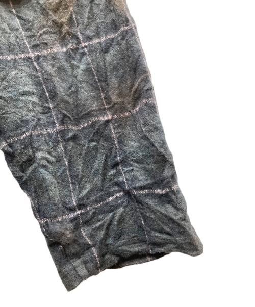 Yohji Yamamoto Yohji Yamamoto pour homme 20AW Dyed Check Gown Coat Size US L / EU 52-54 / 3 - 5 Thumbnail