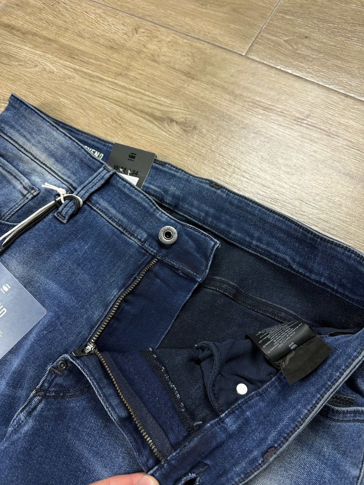 G-Star NEW🏷️ G-Star Raw Revend Super Slim Denim Jeans Size US 33 - 5 Thumbnail