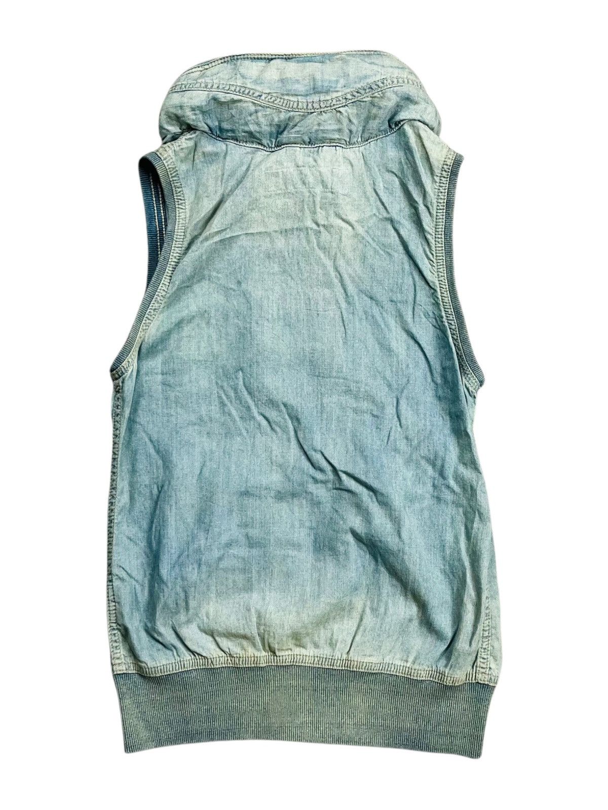 If Six Was Nine 2000s GOA - Apocalypse Style Vest Hooded Size US M / EU 48-50 / 2 - 4 Thumbnail
