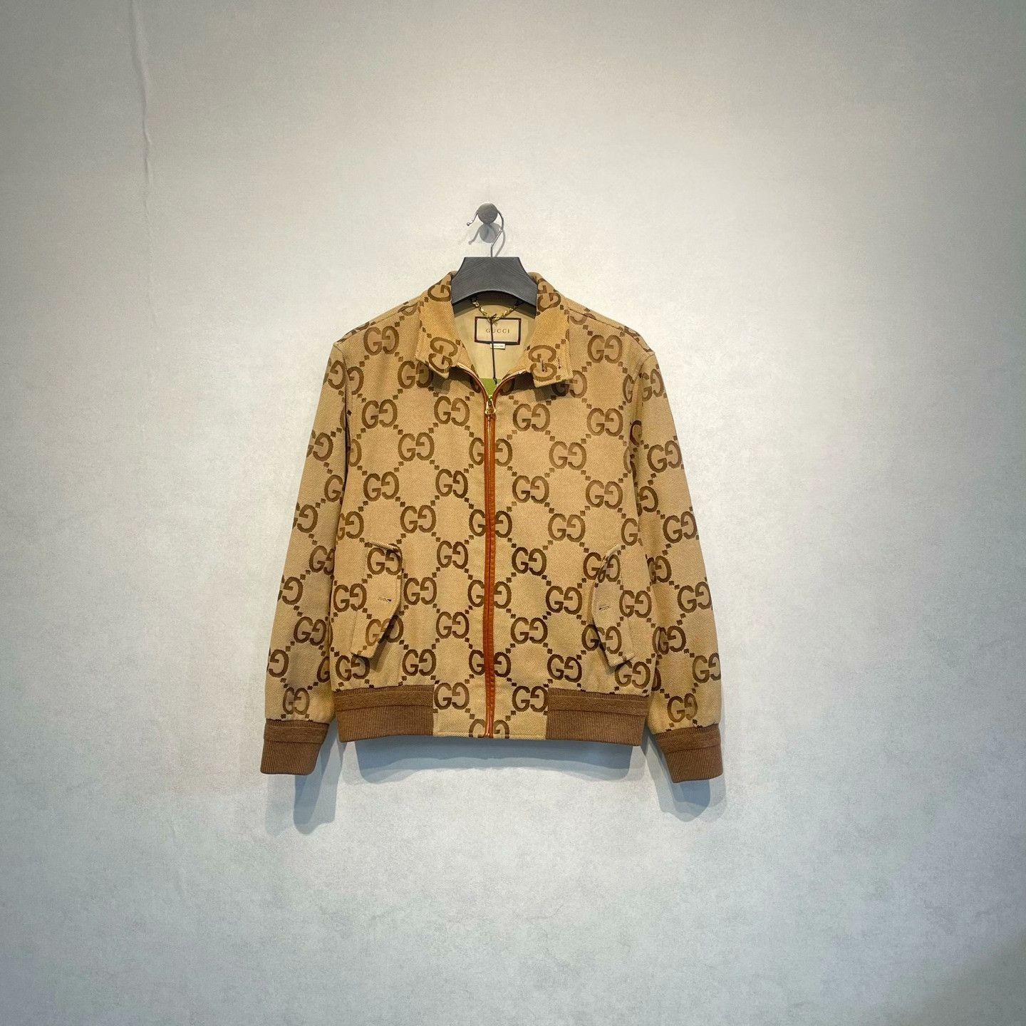 Gucci Gucci GG Supreme Canvas Zip-Up Jacket Size 46 Size US S / EU 44-46 / 1 - 1 Thumbnail