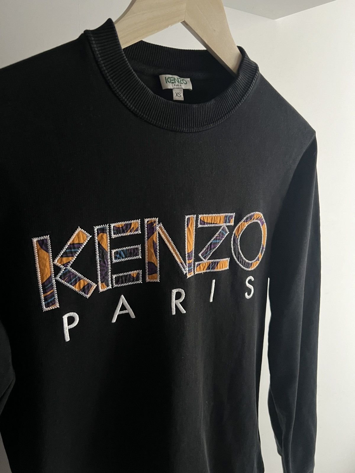 Designer × Kenzo Kenzo Paris Sweatshirt Crewneck Big Logo Y2K Size US XS / EU 42 / 0 - 4 Thumbnail