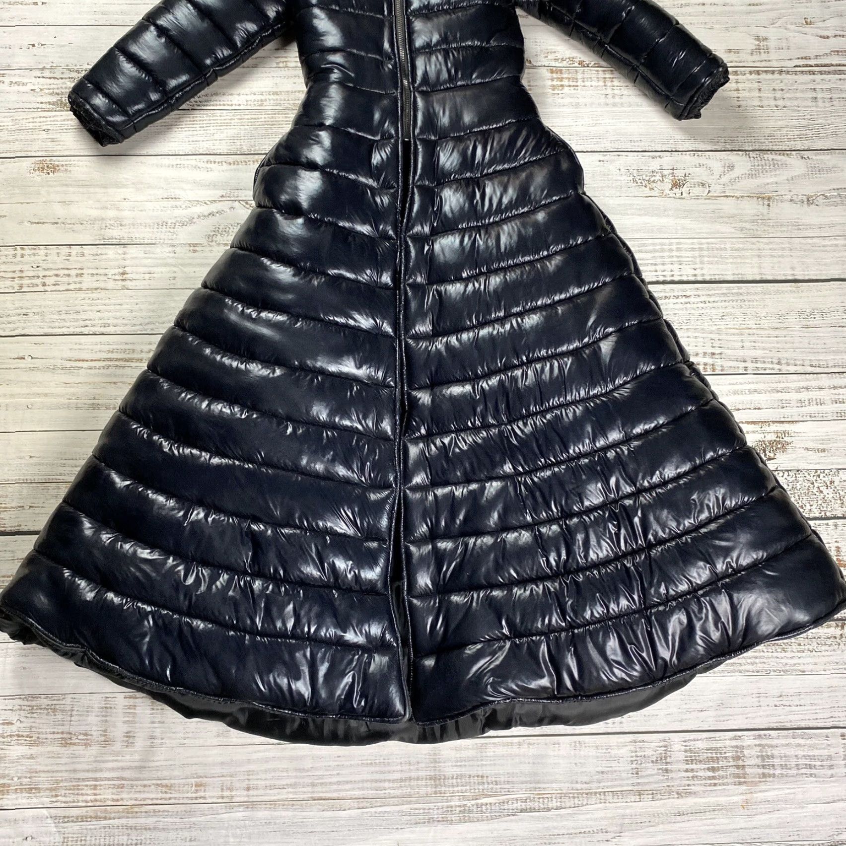 Vintage B JAMES LA COAT BLACK PUFFER LONG PUFFY JACKET BIG A55 RARE DOJA GAGA KAROL G Womens Size XS / US 0-2 / IT 36-38 - 3 Thumbnail