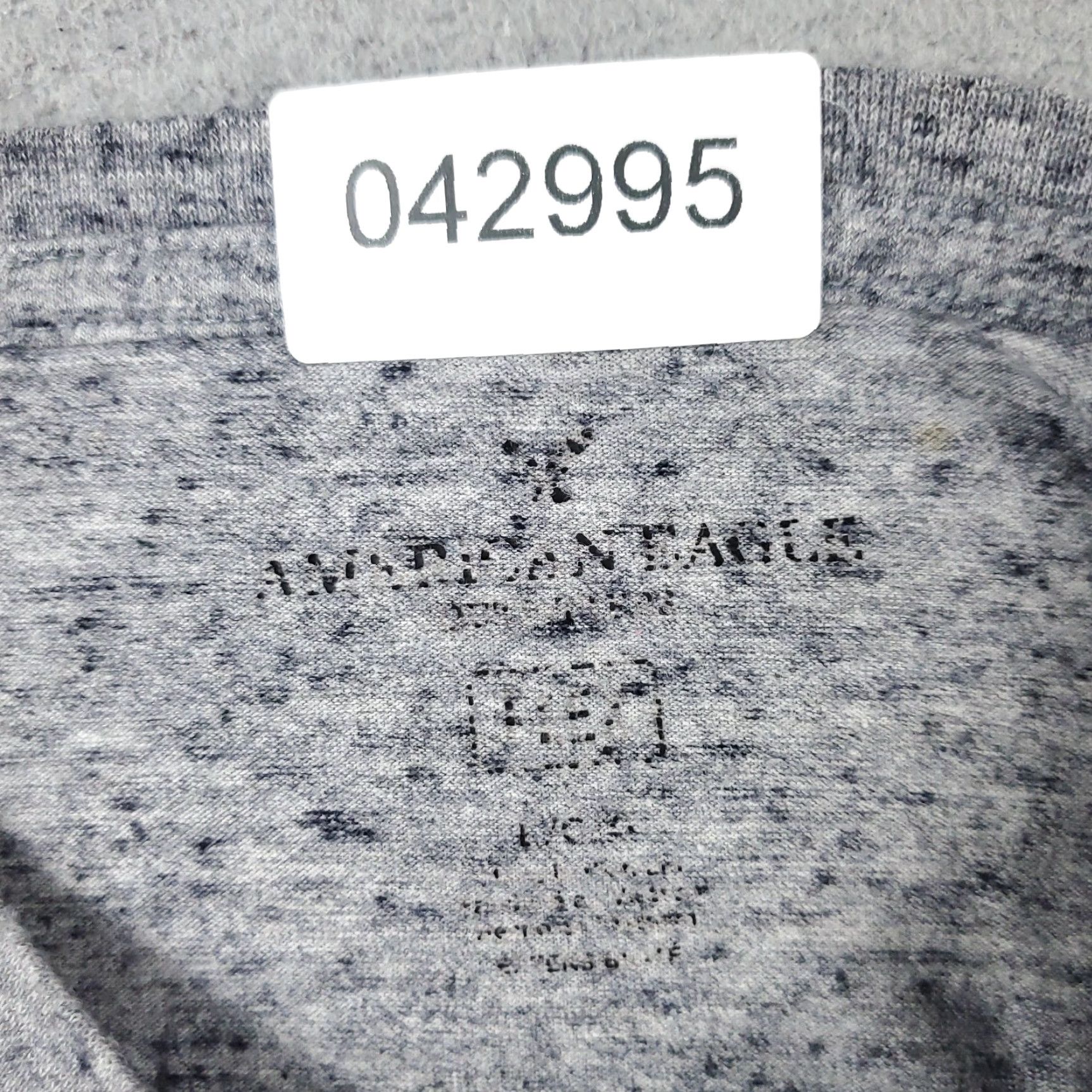 American Eagle Outfitters American Eagle Outfitters T Shirt Mens Large Gray Short Sleeve Crew Neck Casual All Seasons Size US L / EU 52-54 / 3 - 7 Thumbnail