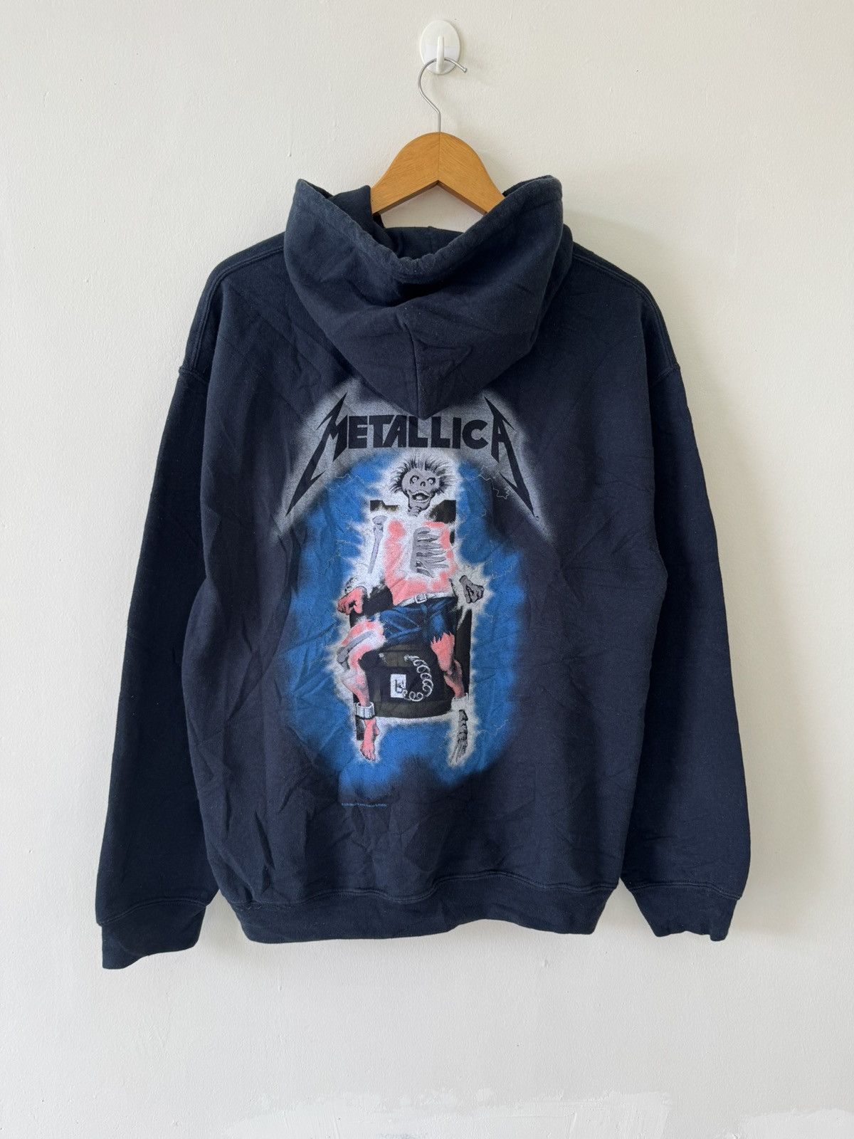 Band Tees METALLICA RIDE THE LIGHTNING HOODIE Size US M / EU 48-50 / 2 - 5 Thumbnail
