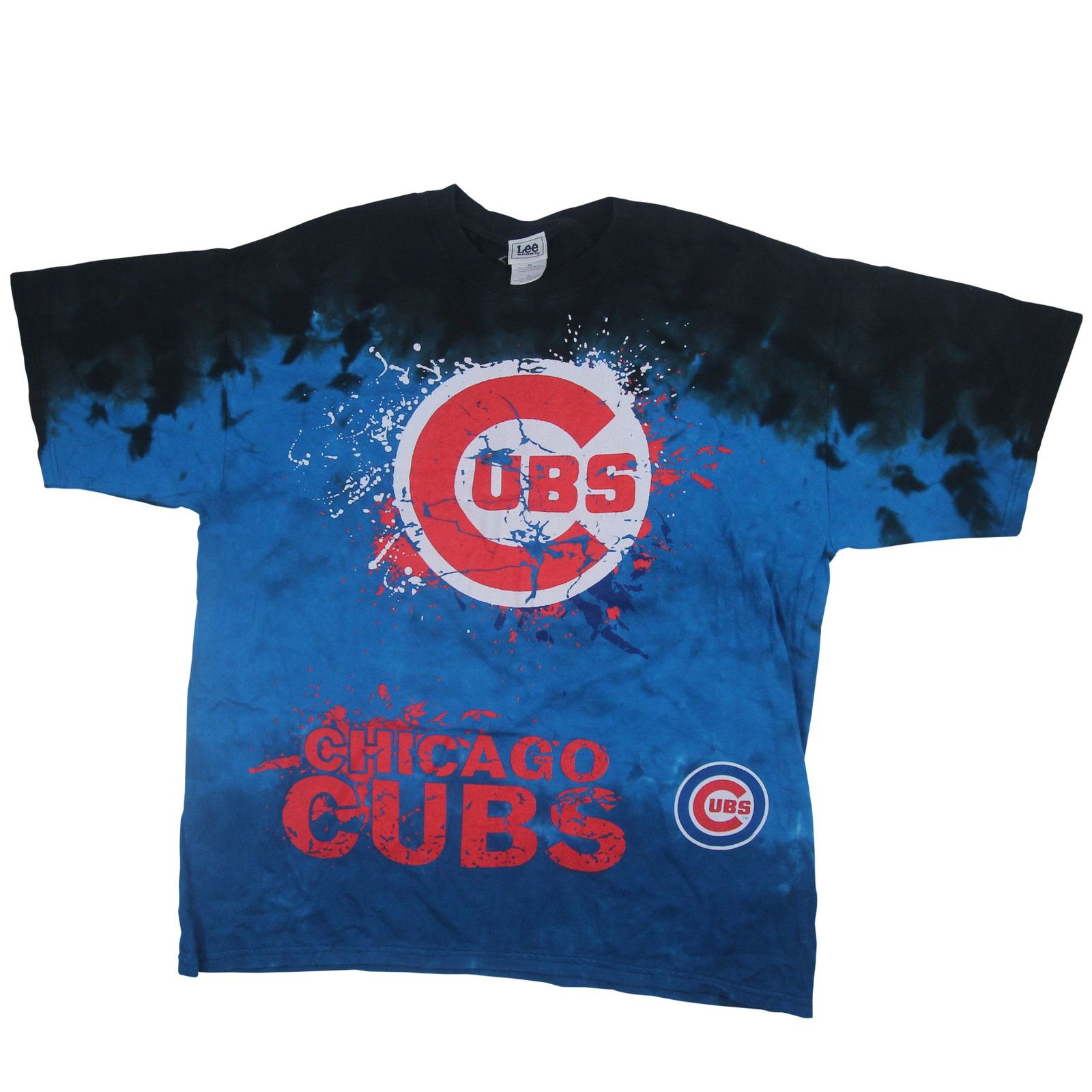 Lee × MLB × Vintage Vintage Lee Sport Chicago CubsTie Dye Graphic T Shirt Size US XL / EU 56 / 4 - 1 Thumbnail