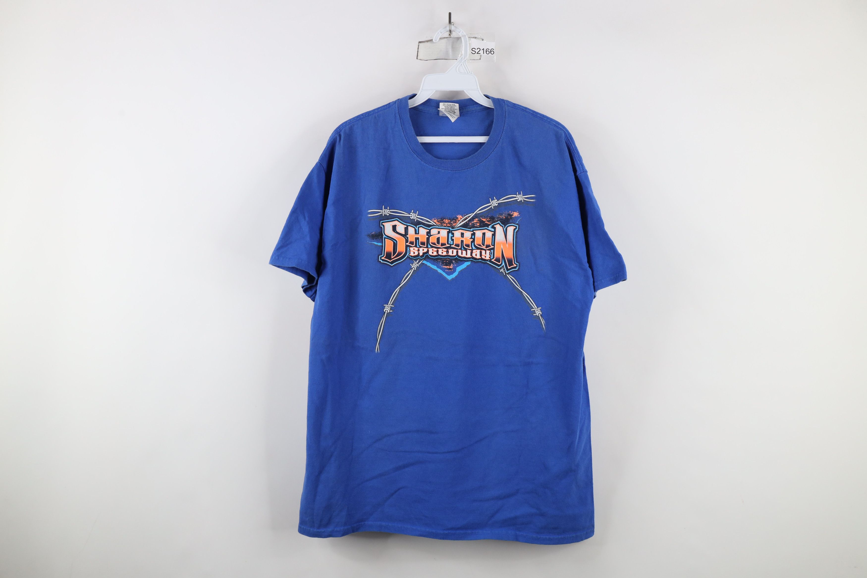 Vintage Vintage Y2K Streetwear Wire Sharon Speedway Racing T-Shirt Size US L / EU 52-54 / 3 - 1 Thumbnail