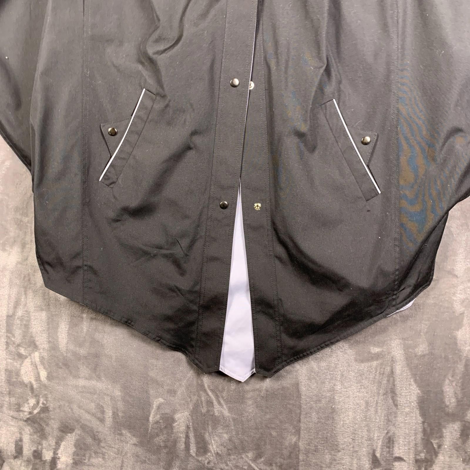 Designer Womens Reversible Cape/Jacket CUSTOM MADE Sz.L/XL (299) Size US L / EU 52-54 / 3 - 8 Thumbnail