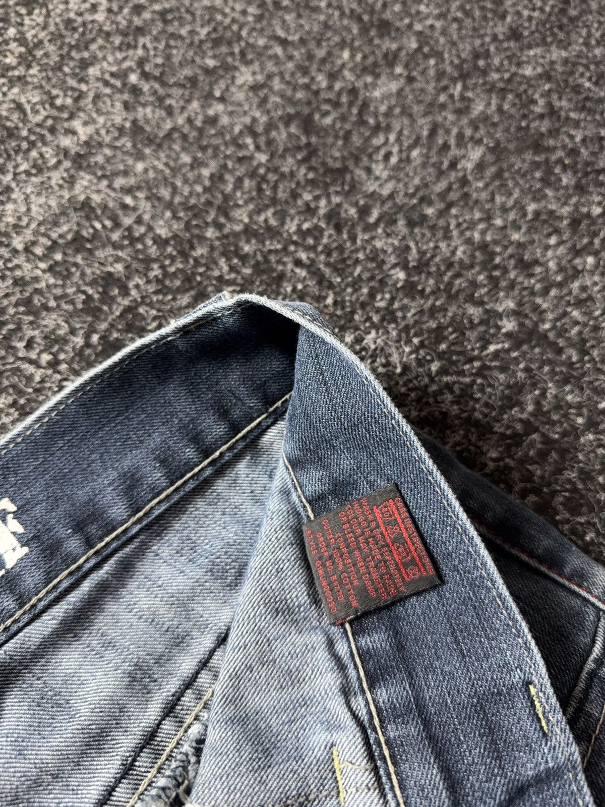 Le Coq Sportif Vintage Retro 00s Le Coq Sportif Straight Jeans Y2K Denim Size US 31 - 11 Thumbnail