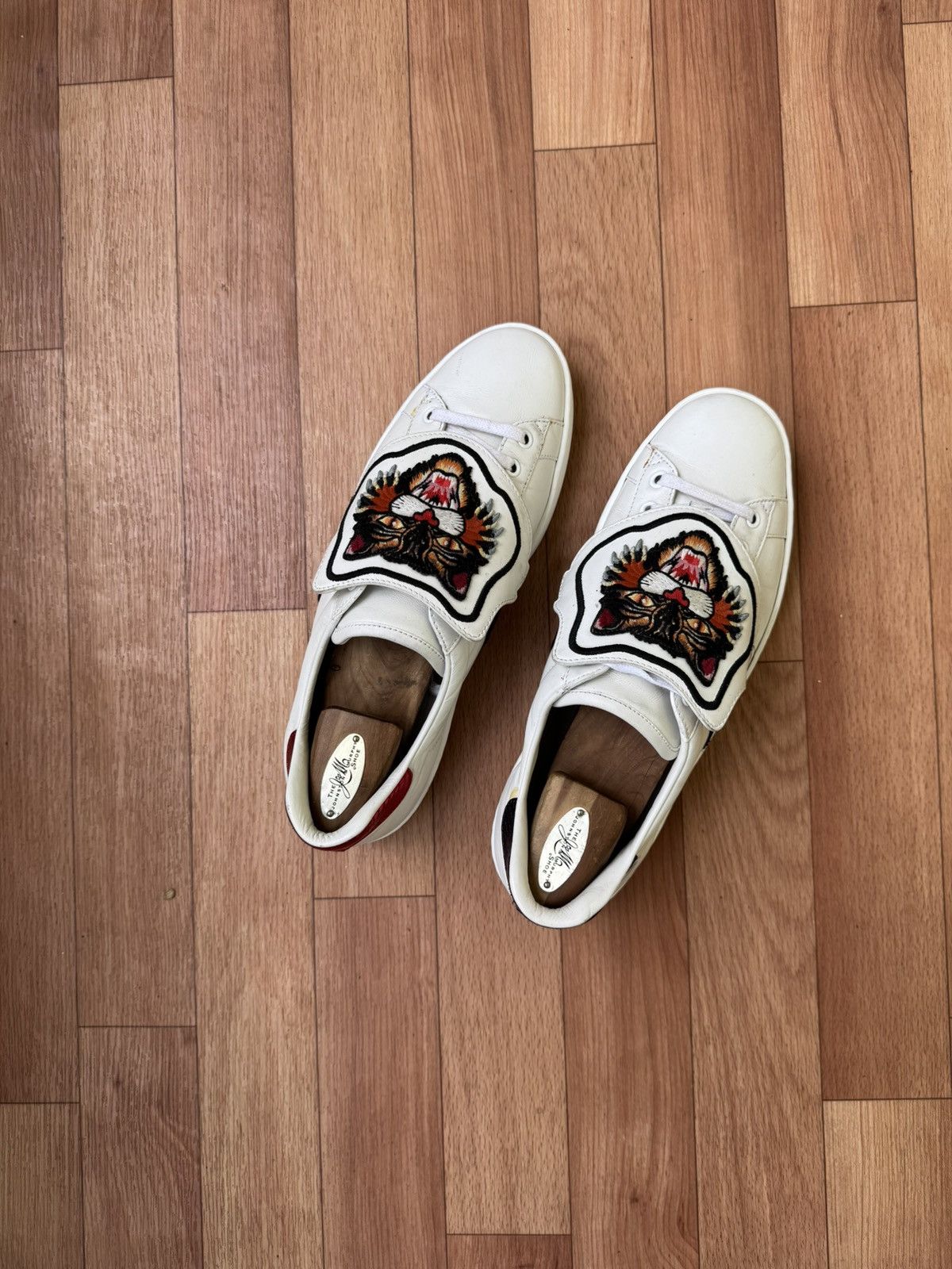 Gucci Gucci Tiger patch Sneakers Size US 8 / EU 41 - 6 Thumbnail