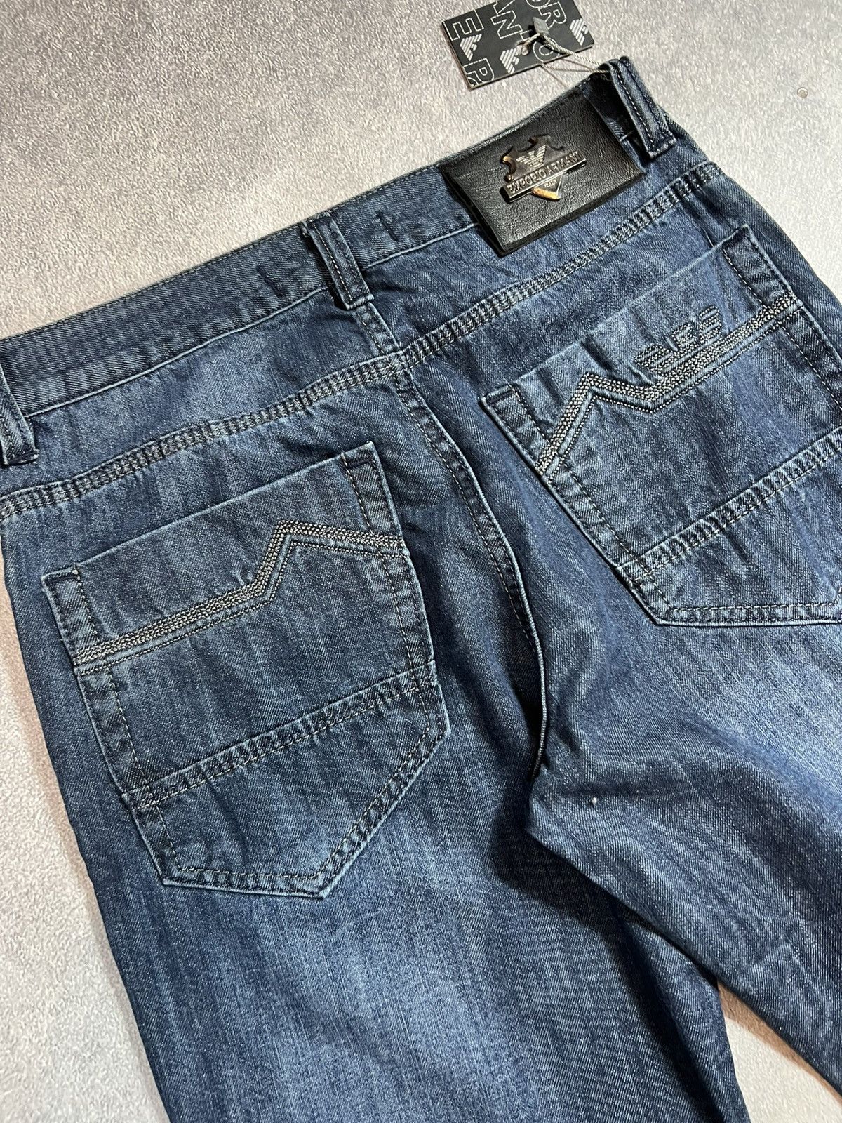 Japanese Brand 🔥VINTAGE RICK OWENS ARMANI STYLE DISTRESSED Y2K HYPE JEANS Size US 31 - 5 Thumbnail