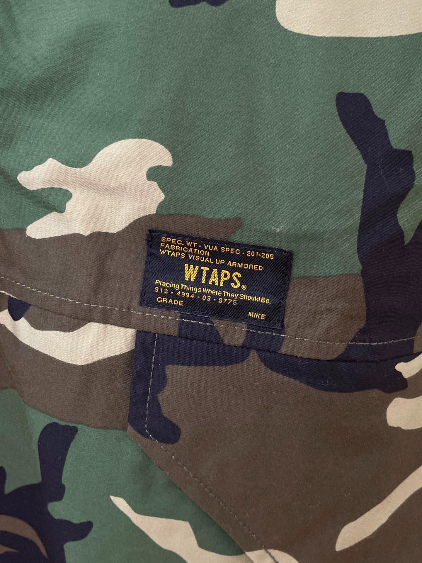 Wtaps WTAPS Camo Jacket New No Tags Size 2 Size US M / EU 48-50 / 2 - 3 Thumbnail