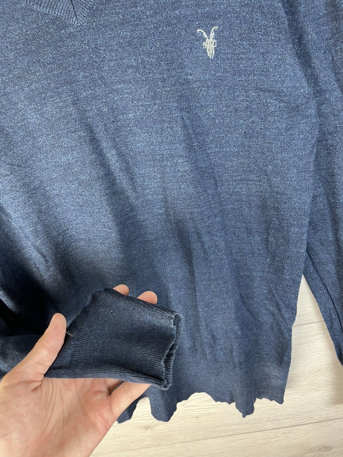 Allsaints Men's sweater Allsaints size M 100% cotton Size US M / EU 48-50 / 2 - 4 Thumbnail