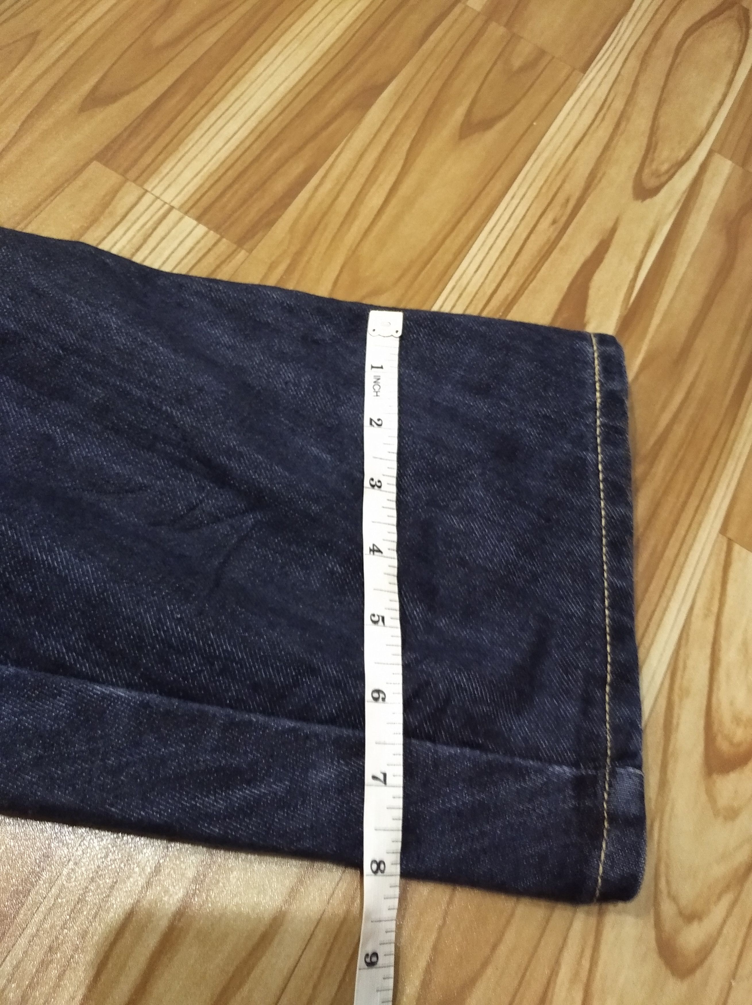 Edwin × If Six Was Nine × Japanese Brand Vintage Edwin E Function Engineered Curve Leg Mud Jeans Size US 30 / EU 46 - 13 Thumbnail