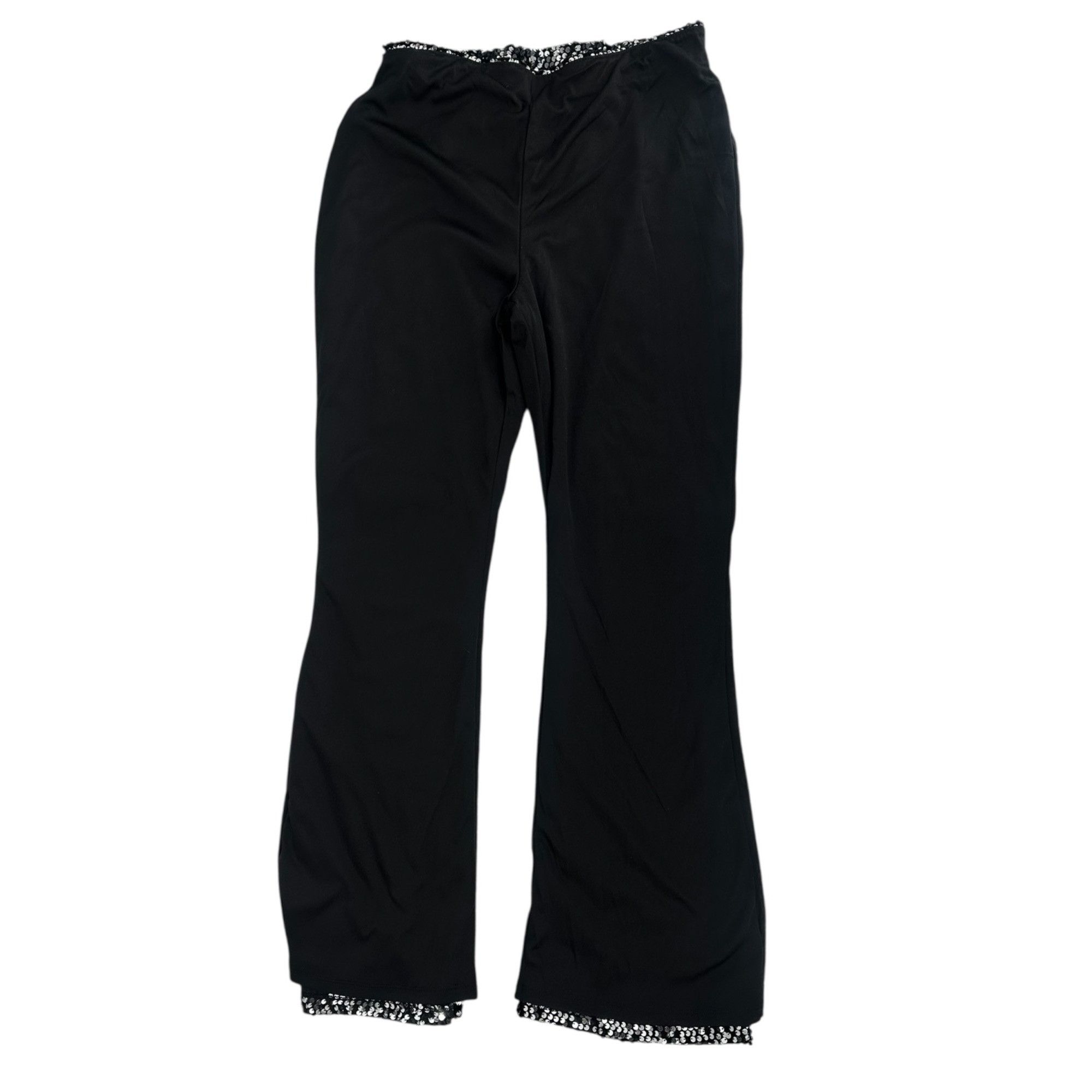 Other No Boundaries Pants - Black Sequin Flare - Size M Size 32" / US 10 / IT 46 - 8 Thumbnail