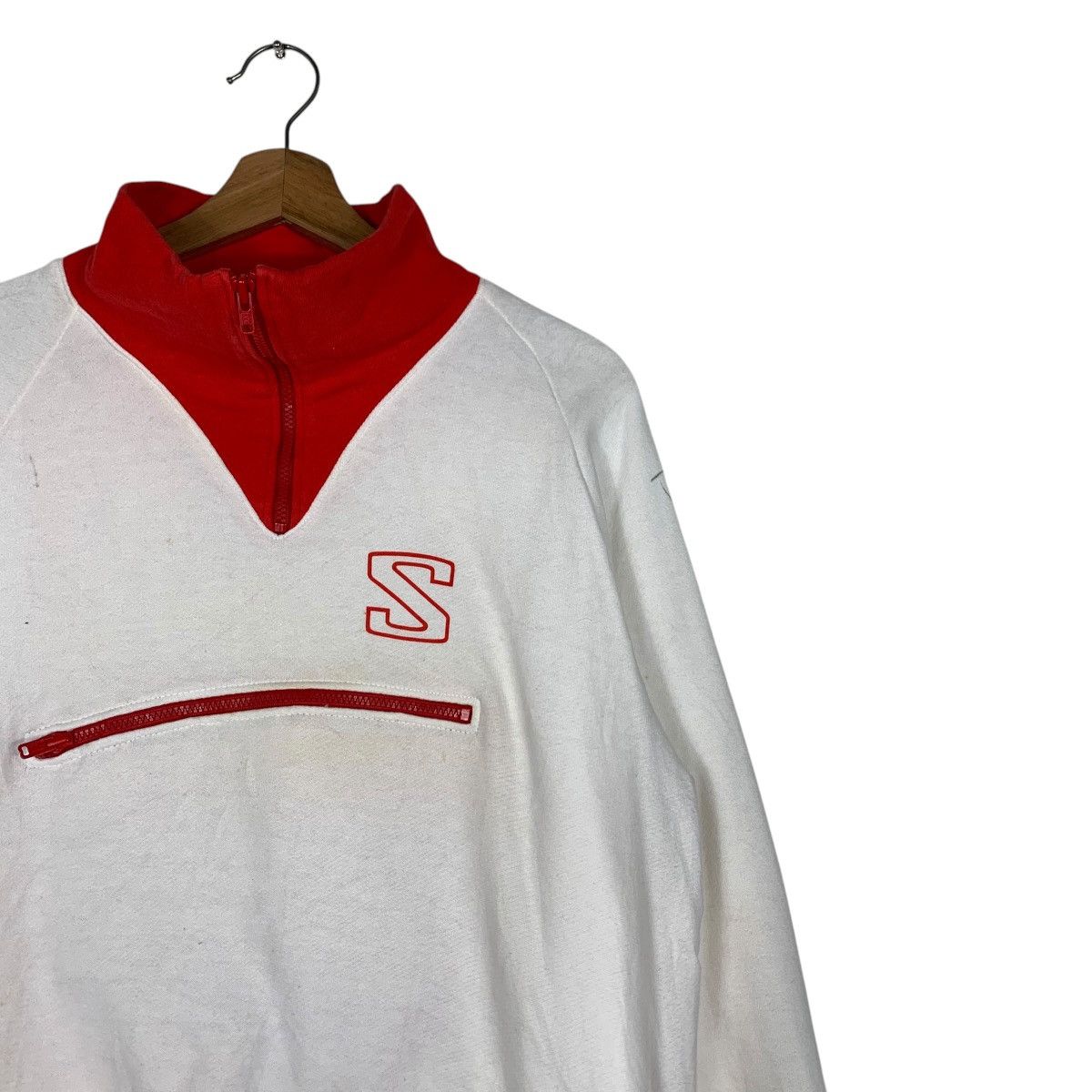 Salomon 85/86’s SALOMON Half Zip Turtleneck Sweatshirt #1470-C66 Size US L / EU 52-54 / 3 - 5 Thumbnail