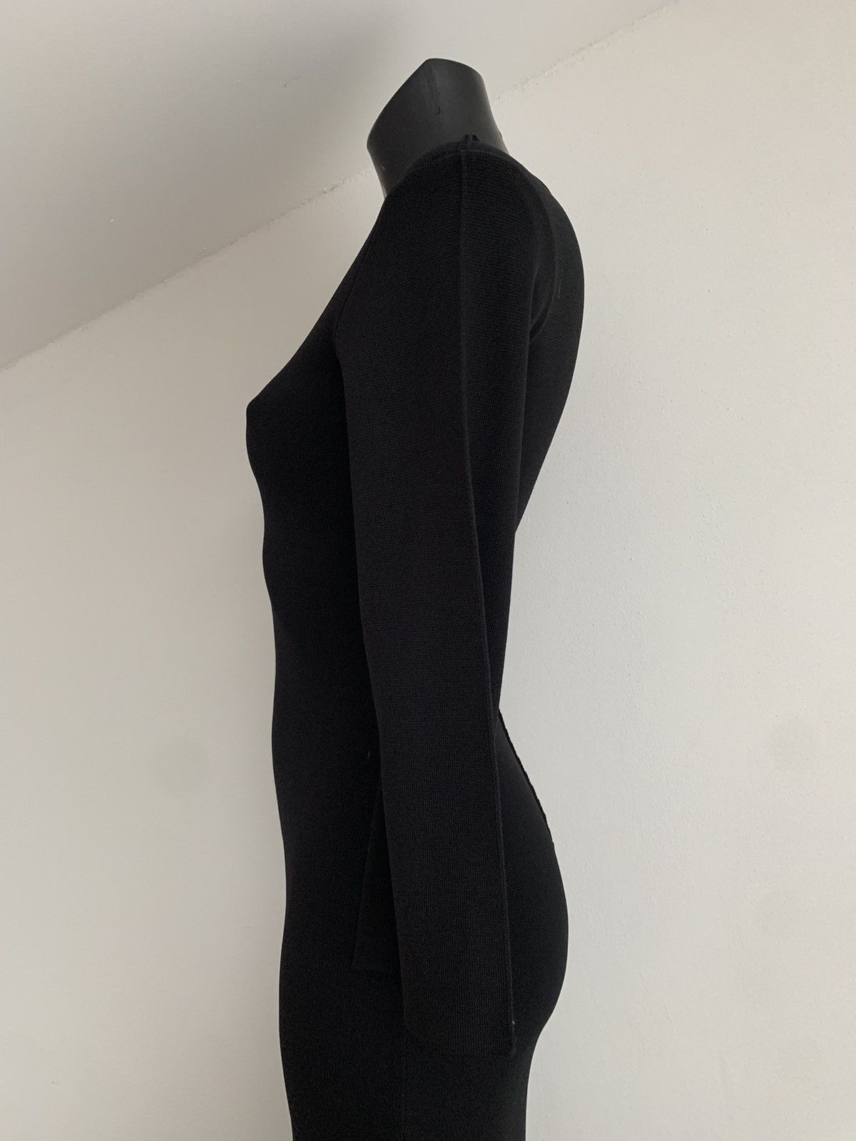 Toteme Totems Black Maxi Dress Size XS / US 0-2 / IT 36-38 - 6 Thumbnail