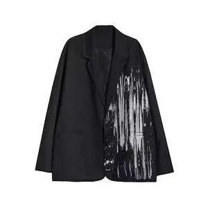 Japanese Brand × Vintage Paint Effect Button Suit Jacket Size 36R - 1 Thumbnail