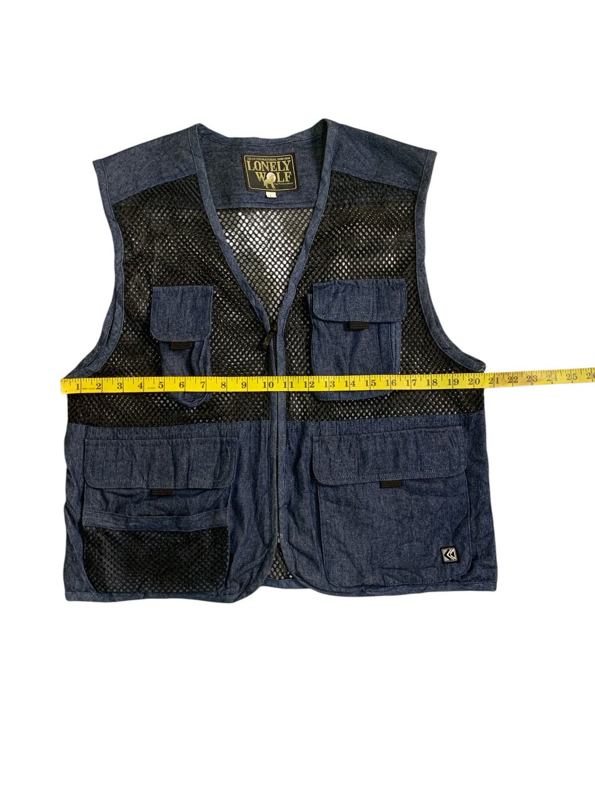 Other Rare Design Lonely Wolf Mesh Vests Size US L / EU 52-54 / 3 - 9 Thumbnail