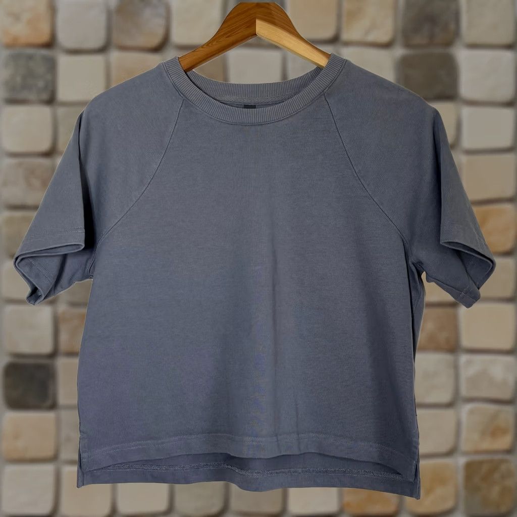 Vuori Vuori Women's Mackenzie Short Sleeve Top T-Shirt XS Gray - 100% Cotton, VW1190, Solid, Casual, Travel, Workwear Size XS / US 0-2 / IT 36-38 - 1 Thumbnail