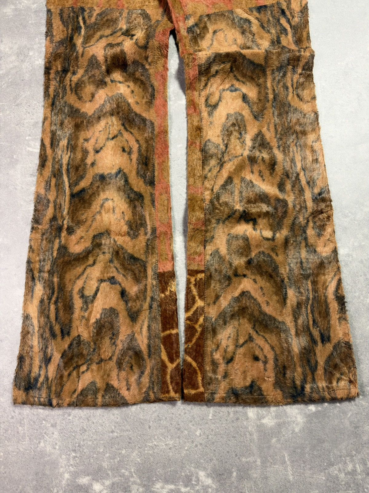 Gianfranco Ferre 00s Gianfranco Ferre Jeans Fur 3D Trompe L’oeill Print 30 44 Size US 28 / EU 44 - 4 Thumbnail