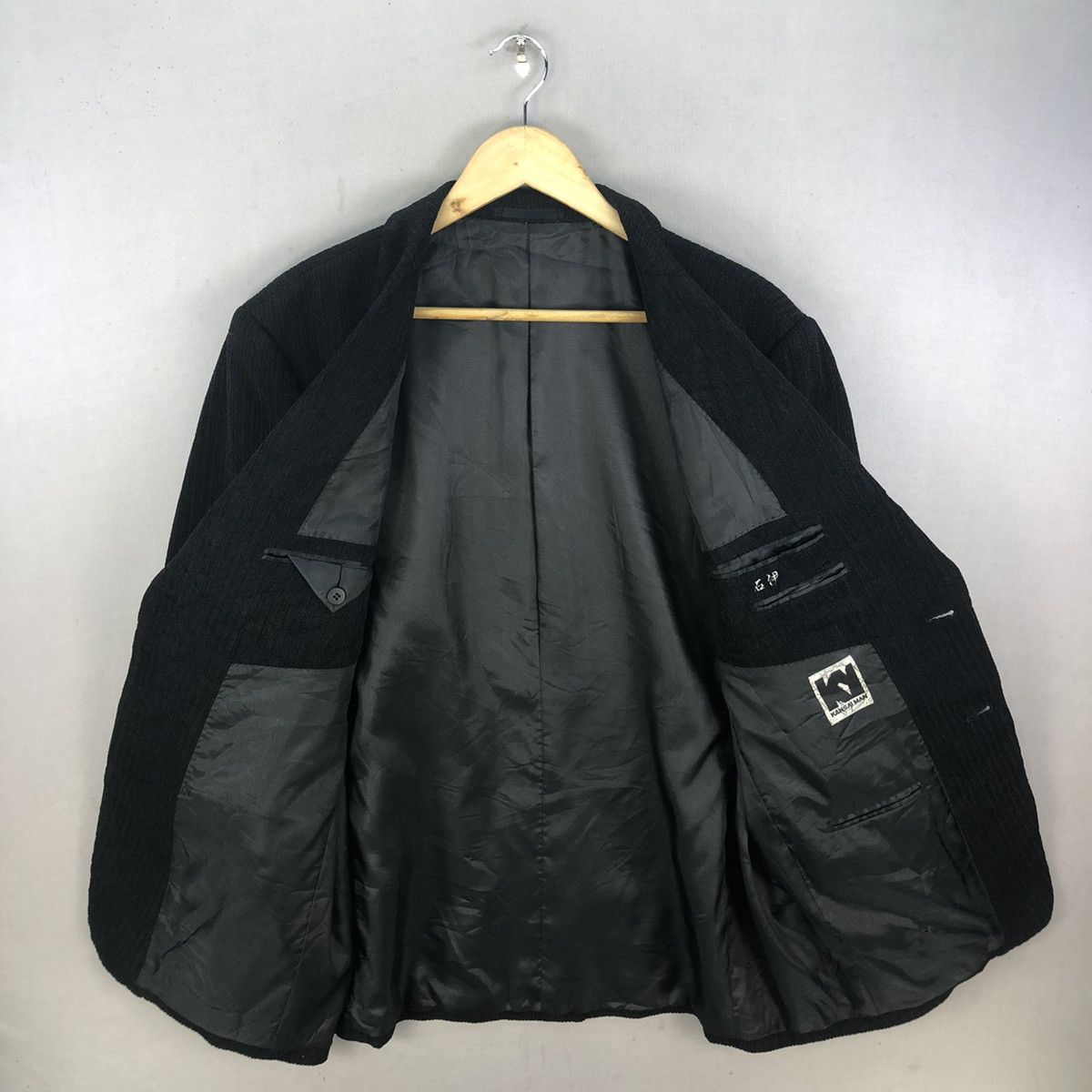 Kansai Yamamoto Vintage 1990s Kansai Man Corduroy Blazer Jacket Size US M / EU 48-50 / 2 - 5 Thumbnail