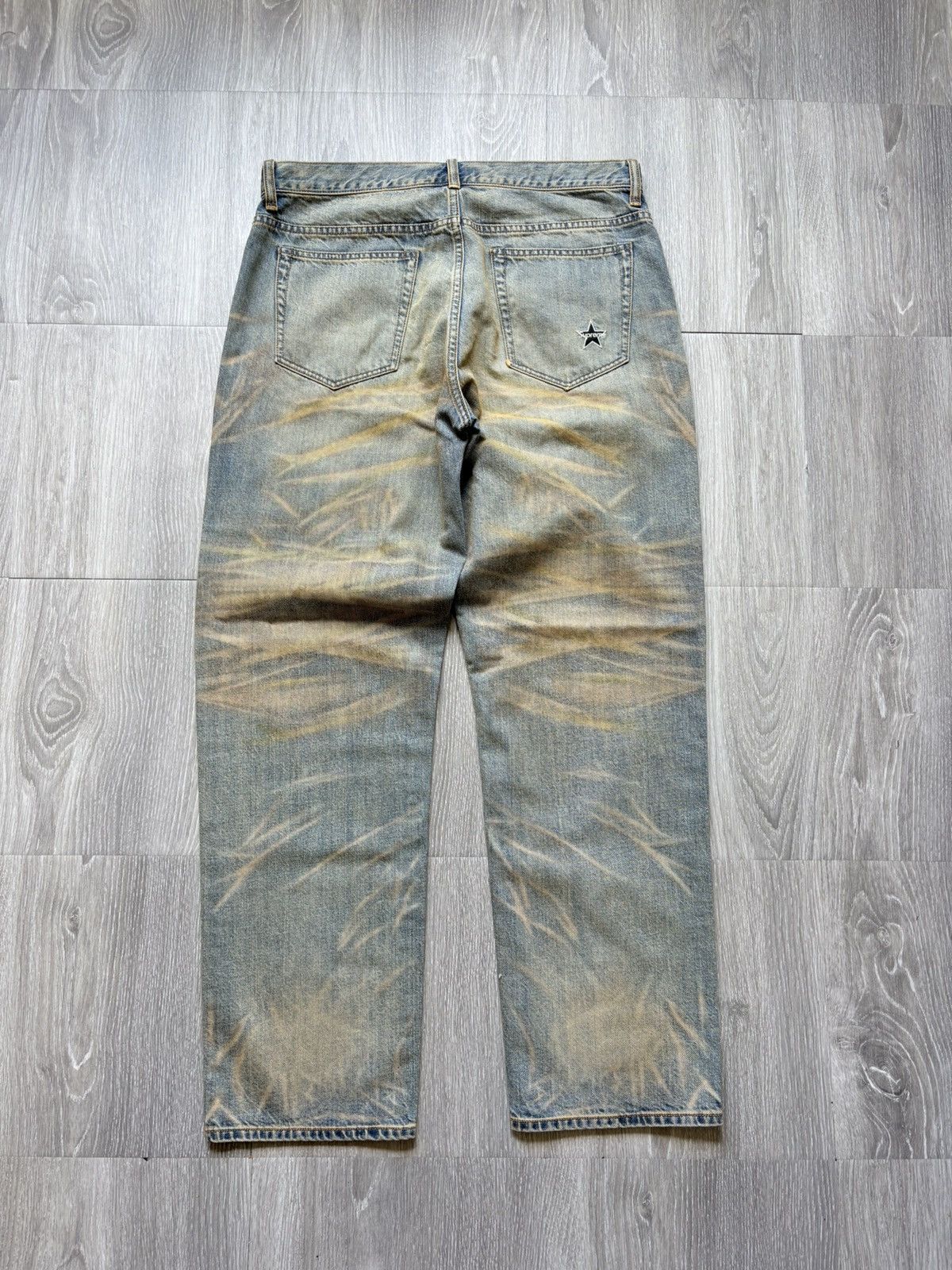 Supreme Supreme Dirty Indigo Denim Jeans FW25 Size US 32 / EU 48 - 3 Thumbnail