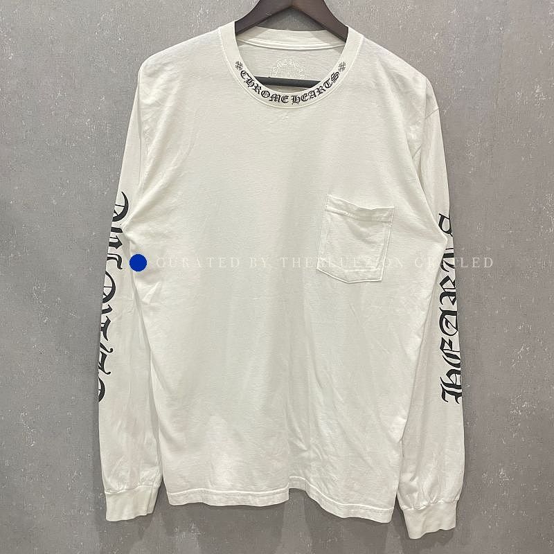 Chrome Hearts × Vintage Vintage Early 90s Pocket Tee Shirt Chrome