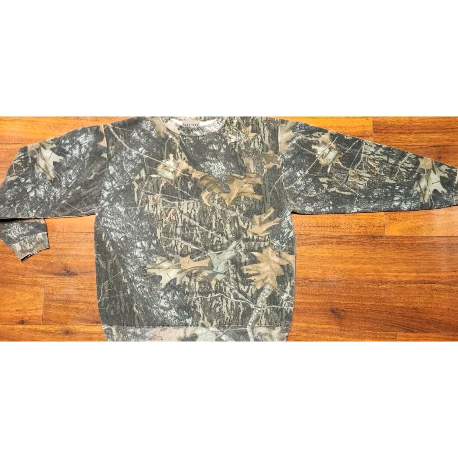 Jerzees VINTAGE Mossy Oak Break Up Camo Sweatshirt Mens L Large Jerzees Pullover Knit Crew Neck Sweatshirt Size US L / EU 52-54 / 3 - 6 Thumbnail