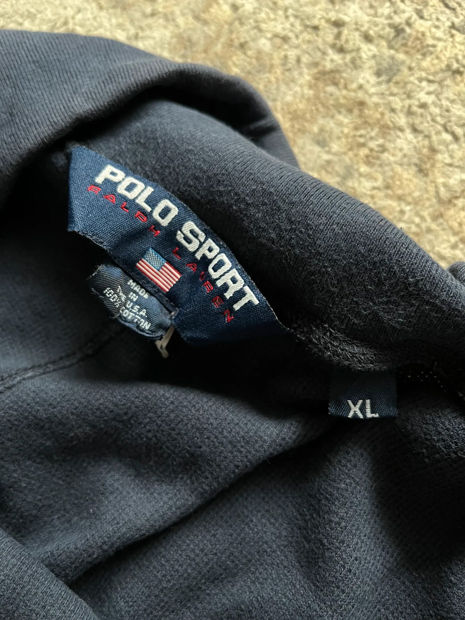Polo Ralph Lauren Ralph Lauren Polo Sport Sz XL Joggers Sweatpants Navy Blank Size US 38 / EU 54 - 4 Thumbnail