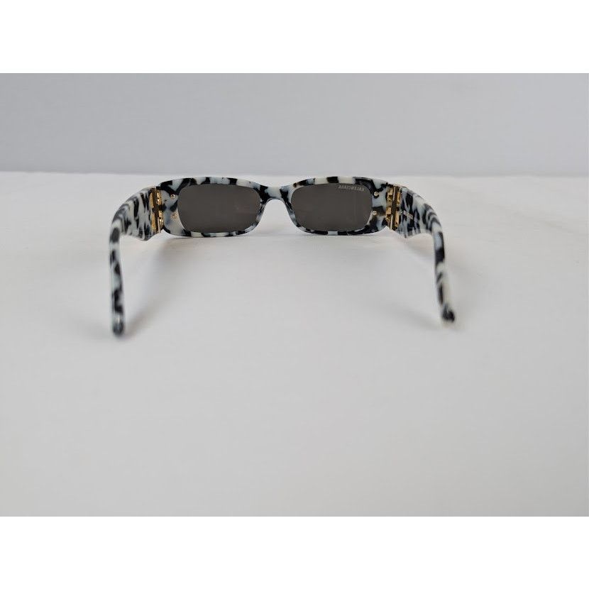 Balenciaga o1rshd1 / 555 / Size: OS / Sunglasses in Black / White Size ONE SIZE - 7 Thumbnail