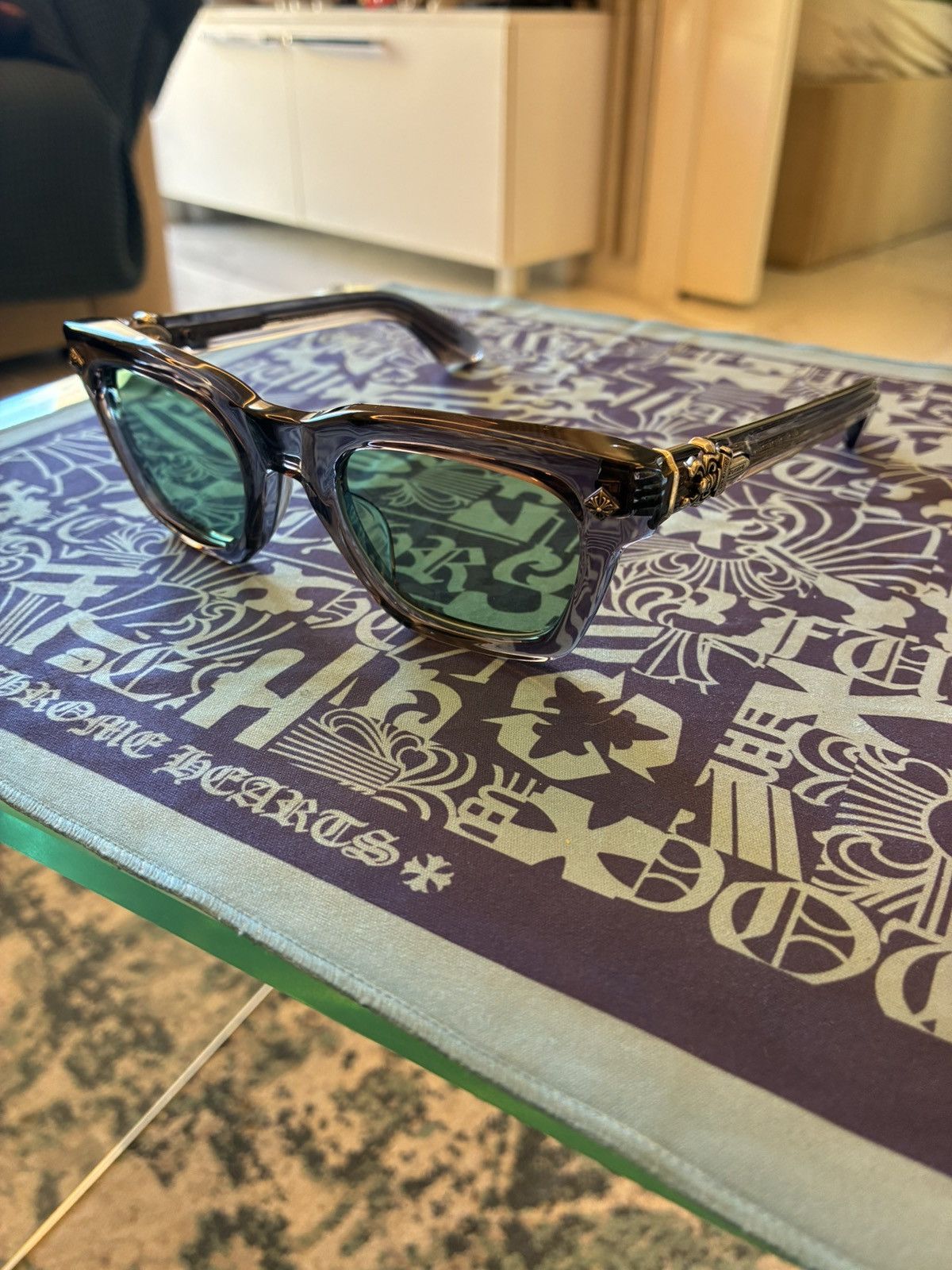 Chrome Hearts Chrome Hearts Stark Malibu Sunglasses Size ONE SIZE - 1 Thumbnail