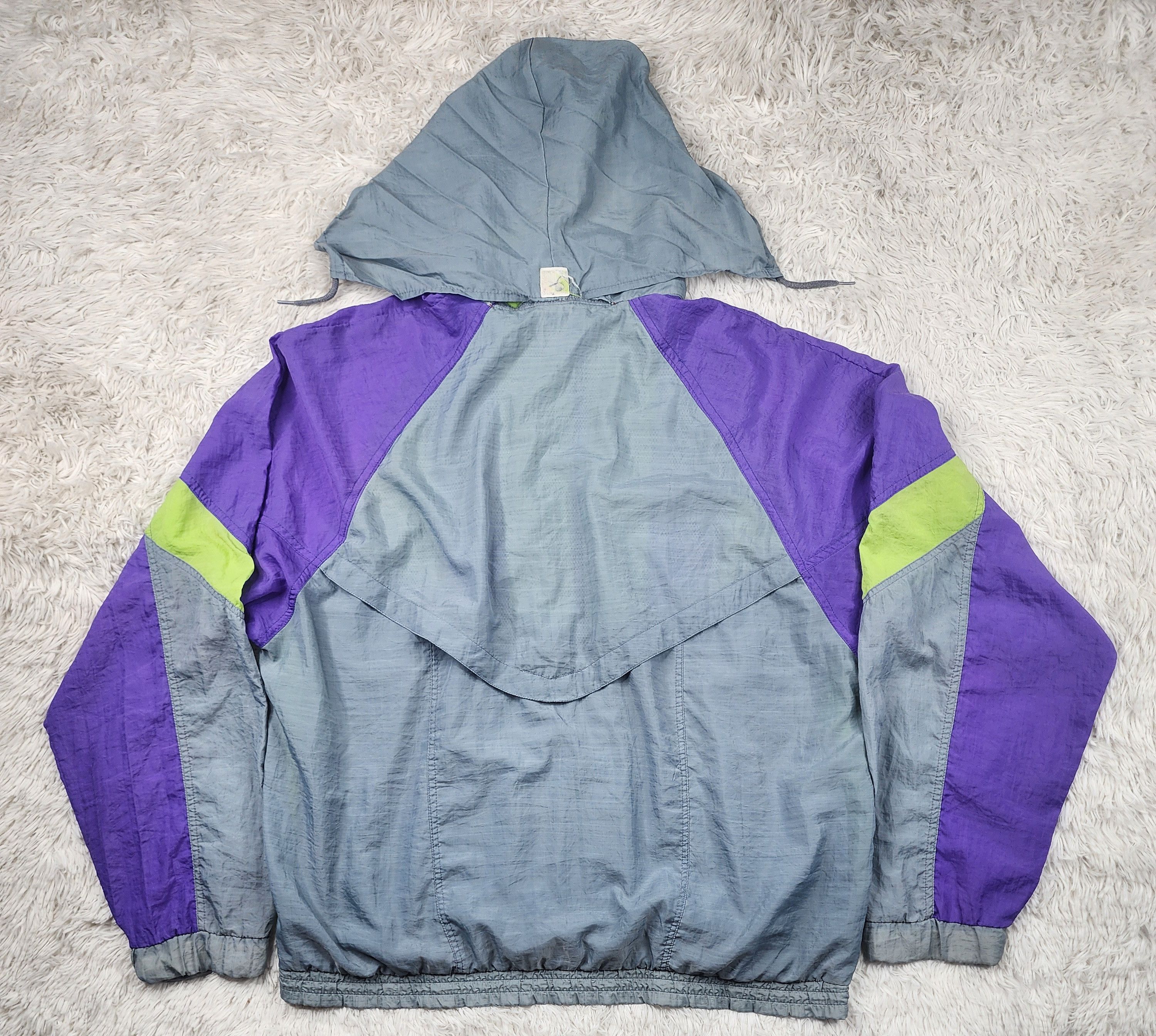 Puma Vintage PUMA 1/2 zipper windbreaker hoodied jacket Size US S / EU 44-46 / 1 - 7 Thumbnail