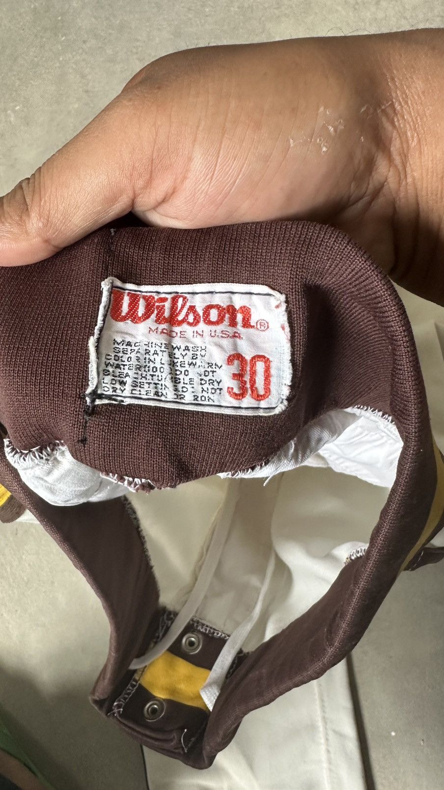 Wilson VINTAGE 70S WILSON TRAINER PANT Size US 28 / EU 44 - 7 Thumbnail